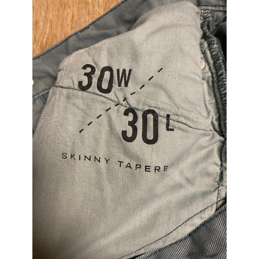 Standard Cloth Skinny Tapered Gray Jeans 30W x 30L - Picture 5 of 10